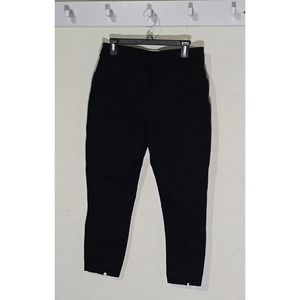 Black Spanx Perfect Pant, Ankle Back Seam Skinny Women's Size XL Tall Ponte